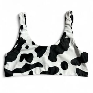 Cow Swim Top Size Small
